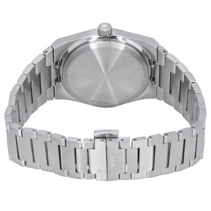 Reloj unisex Tissot T-Classic PRX de acero inoxidable con esfera azul claro y cuarzo T137.210.11.351.00 100M