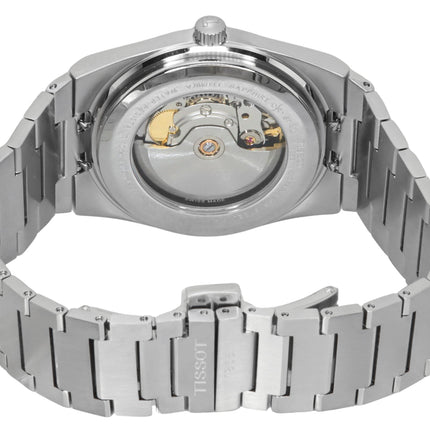 Reloj Tissot PRX Powermatic 80 automático de acero inoxidable con esfera verde claro T137.407.11.091.01 100M para hombre