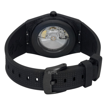 Reloj Tissot PRX Carbon Synthetic Strap Black Dial Automático T137.907.97.201.00 100M para hombre