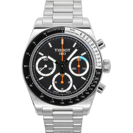 Tissot PR516 Cronógrafo Automático de Acero Inoxidable con Esfera Negra T149.459.21.051.00 100M Reloj para Hombre