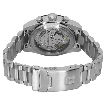 Tissot PR516 Cronógrafo Automático de Acero Inoxidable con Esfera Negra T149.459.21.051.00 100M Reloj para Hombre