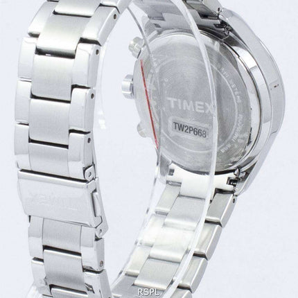 Reloj Timex Miami Cronógrafo cuarzo diamante acento TW2P66800 de las mujeres