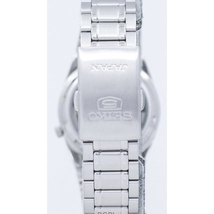 Reloj unisex Seiko 5 automático con esfera negra SNK063J5 reacondicionado