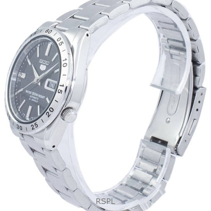 Reloj Seiko 5 automático con esfera negra SNKE01K1 para hombre reacondicionado