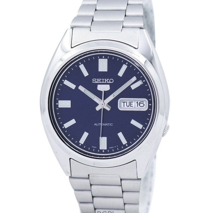 Reloj Seiko 5 automático con esfera azul SNXS77K1 para hombre reacondicionado
