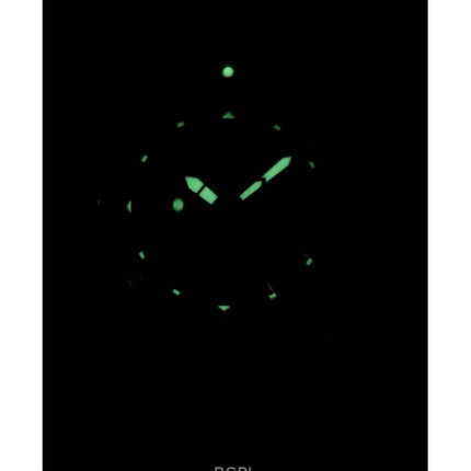 Reloj Seiko 5 Sports de acero inoxidable con esfera negra y automático SNZB23J1 100M para hombre reacondicionado