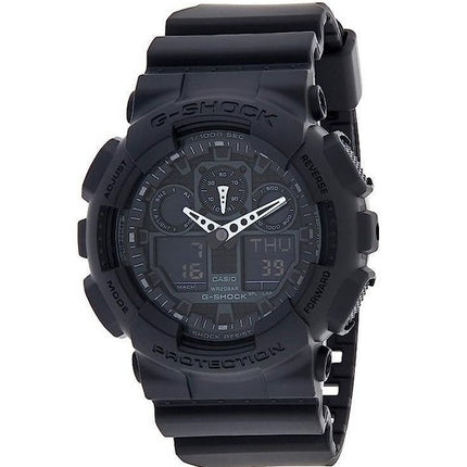 Reloj Casio G-Shock analógico digital de cuarzo con esfera negra GA-100-1A1 200M para hombre reacondicionado