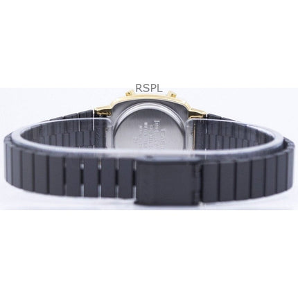 Reloj Casio Vintage Digital de acero inoxidable LA670WEGB-1B para mujer, reacondicionado