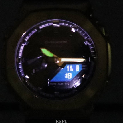 Reloj Casio G-Shock analógico digital de cuarzo con esfera negra GM-2100G-1A9 200M para hombre reacondicionado