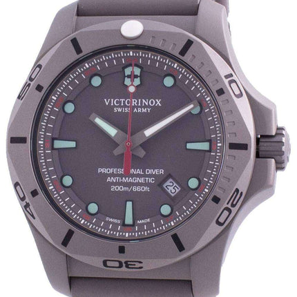 Victorinox Swiss Army INOX Professional Diver Titanium Anti-Magnetic 241810 Quartz 200M Reloj para hombre