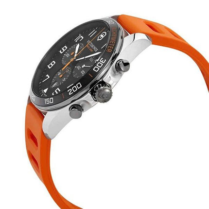 Victorinox Swiss Army Fieldforce Sport Cronógrafo Correa de caucho Esfera negra Cuarzo 241893 100M Reloj para hombre