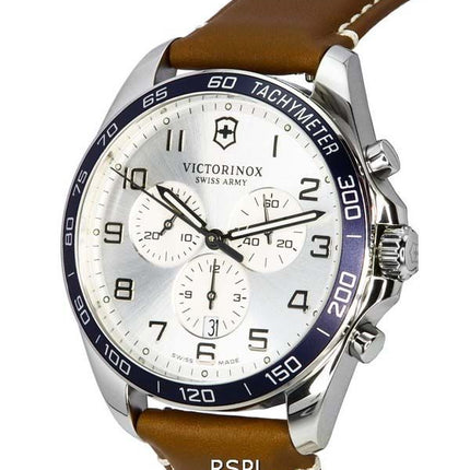 Victorinox FieldForce Classic Cronógrafo Esfera plateada Cuarzo 241900 100M Reloj para hombre