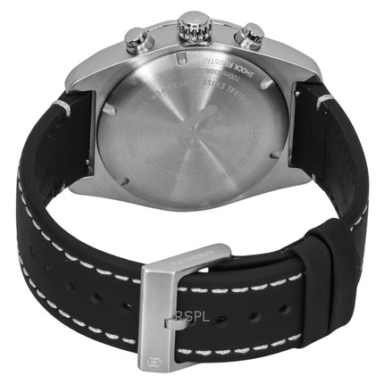 Reloj Victorinox Swiss Army Cronógrafo de cuarzo con correa de piel y esfera azul 242047 100M para hombre