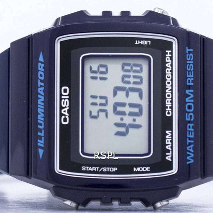 Reloj Unisex Casio Digital alarma cronógrafo W-215H-2AVDF W-215H-2AV
