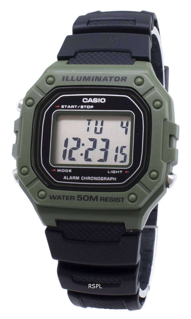 Casio Youth W-218H-3BY W218H-3BY digital Reloj de hombre