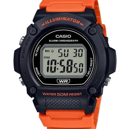 Reloj Casio Youth Digital Alarm Cuarzo W-219H-4AV W219H-4 para hombre
