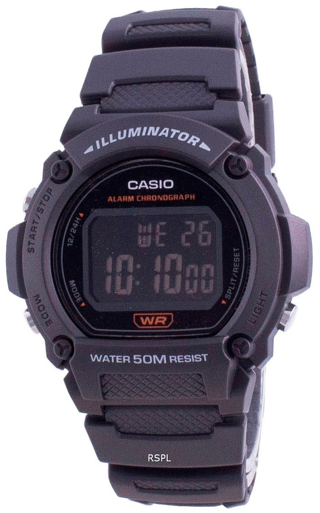 Reloj Casio Youth Illuminator Digital W-219H-8B W-219H-8B para hombre