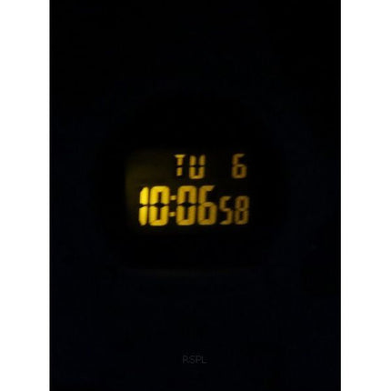 Reloj Casio Standard Illuminator digital con correa de resina blanca de cuarzo W-219HC-8B para hombre
