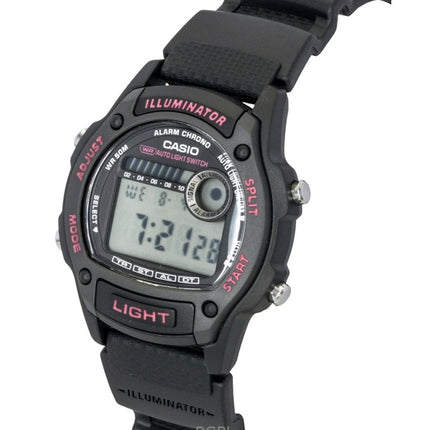 Reloj Casio Standard Digital con Correa de Resina Bio-Based, Cuarzo, Modelo W-220H-1A2V, Unisex