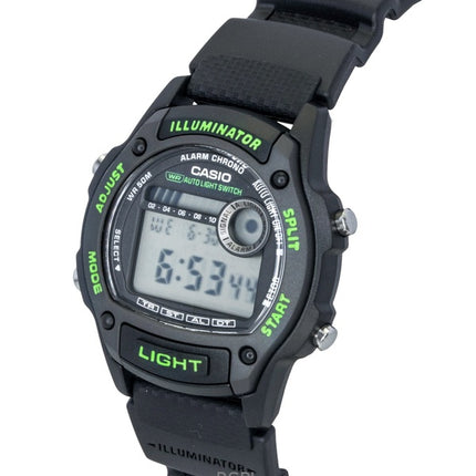 Reloj Casio Standard Digital con Correa de Resina Bio-Based, Cuarzo, Modelo W-220H-1A3V, Unisex