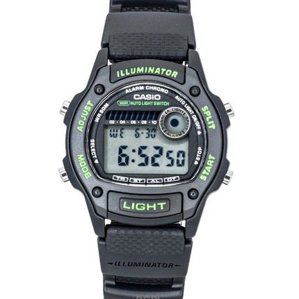 Reloj Casio Standard Digital con Correa de Resina Bio-Based, Cuarzo, Modelo W-220H-1A3V, Unisex