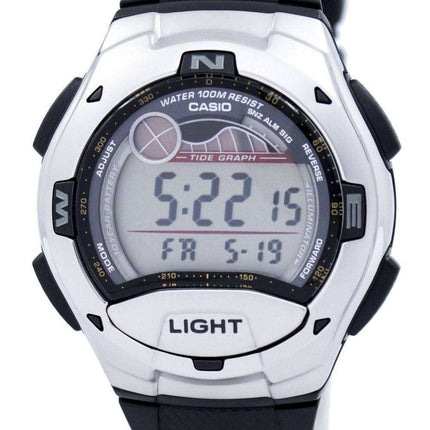 Casio Digital deportivo marea gráfico iluminador W-753-1AVDF W-753-1AV reloj de hombres