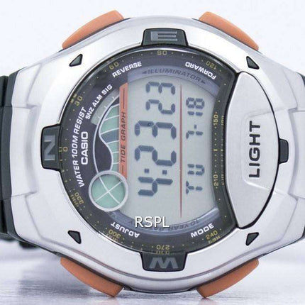 Casio Digital deportivo marea gráfico iluminador W-753-3AVDF W-753-3AV reloj de hombres