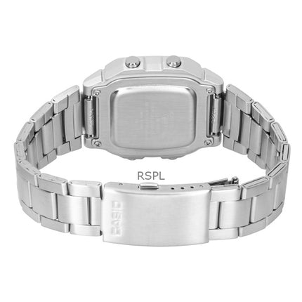 Reloj Casio digital de cuarzo con pulsera de acero inoxidable W-800HD-1AV 100M para hombre
