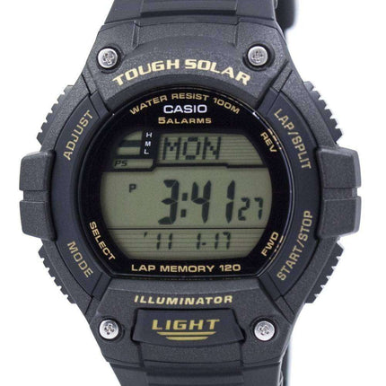Juventud de Casio Digital Tough Solar 5 alarmas W-S220-9AVDF reloj de hombres