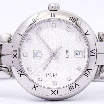 Tag Heuer Link pulsera Diamante Dial WAT1311. BA0956 reloj de mujeres