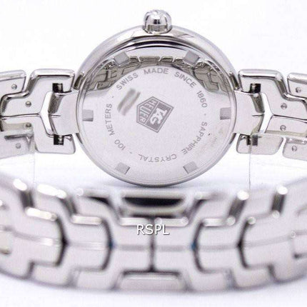 Tag Heuer Link pulsera Diamante Dial WAT1411. BA0954 reloj de mujeres