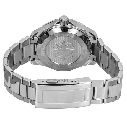 Reloj Tag Heuer Aquaracer Solargraph de acero inoxidable con esfera verde, cuarzo, para buceo, WBP1115.BA0000, 200 m, para hombre