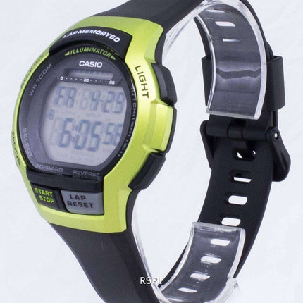 Reloj juvenil Casio WS-1000H-3AV WS1000H-3AV iluminador Digital de los hombres