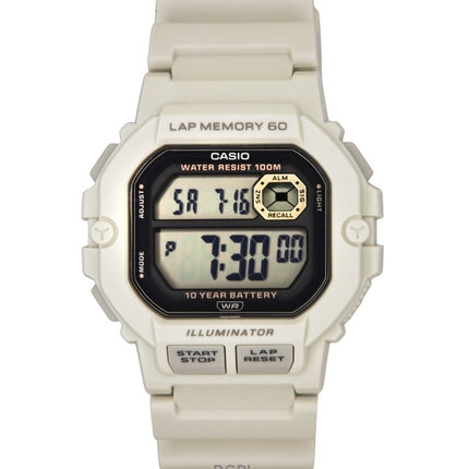 Reloj Casio Standard Digital con correa de resina y cuarzo WS-1400H-8AV 100M para hombre