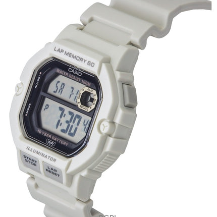 Reloj Casio Standard Digital con correa de resina y cuarzo WS-1400H-8AV 100M para hombre