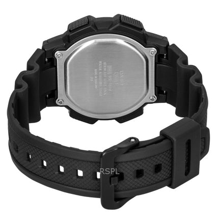 Reloj Casio WS-1800-1AV de cuarzo con correa de resina digital para hombre, 100 m