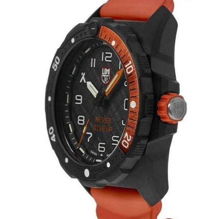 Luminox Bear Grylls Survival Never Give Up Reloj para hombre XB.3729.NGU 200M de cuarzo con esfera negra y edición limitada