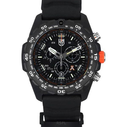 Reloj para hombre Luminox Bear Grylls Survival Master Series cronógrafo esfera negra cuarzo Diver's XB.3741 200M