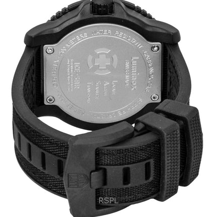 Reloj Luminox ICE-SAR Arctic para hombre, correa de caucho, esfera negra, cuarzo, buceo XL.1081, 200 m