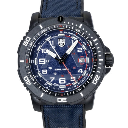 Reloj Luminox ICE-SAR Arctic para hombre, correa de caucho, esfera azul, cuarzo, buceo XL.1083, 200 m