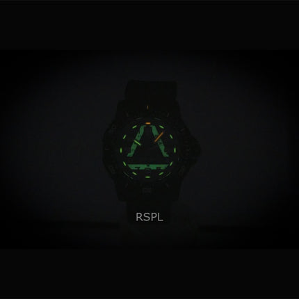Reloj Luminox ICE-SAR Arctic para hombre, correa de caucho, esfera azul, cuarzo, buceo XL.1083, 200 m