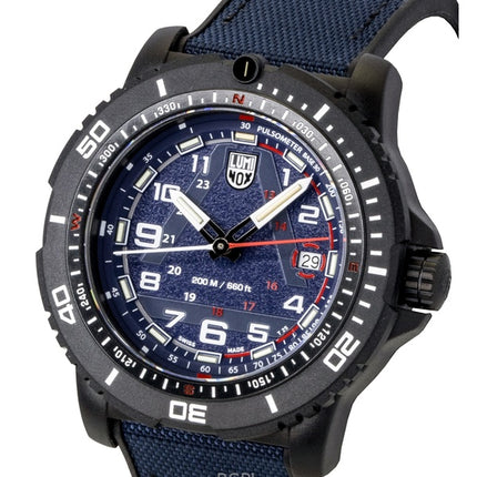 Reloj Luminox ICE-SAR Arctic para hombre, correa de caucho, esfera azul, cuarzo, buceo XL.1083, 200 m