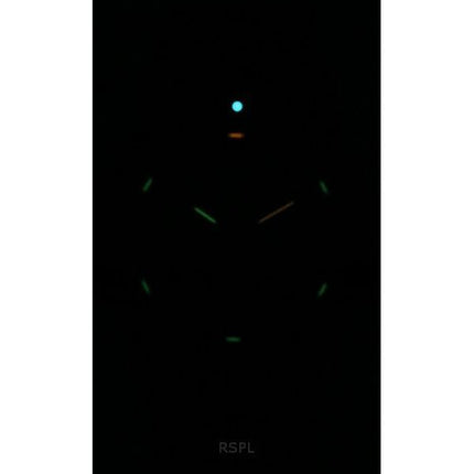 Reloj de cuarzo Luminox Leatherback Sea Turtle con correa de silicona y esfera negra XS.0321.BO.L 100M para hombre