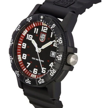 Reloj para hombre Luminox SEA Turtle Giant con correa de plí¡stico y esfera negra de cuarzo XS.0335 100M