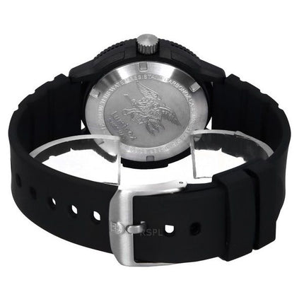 Luminox Original Navy Seal EVO Reloj de cuarzo para buceo XS.3001.EVO.OR 200M para hombre con correa de caucho y esfera negra