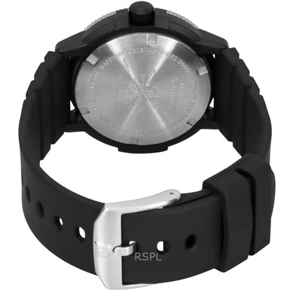 Luminox Navy SEAL Original 3001 Heritage Reloj de buceo de cuarzo con esfera negra XS.3001.H 200M para hombre