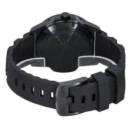 Reloj Luminox Pacific Diver con correa de caucho y esfera negra de cuarzo XS.3121.BO 200M para hombre