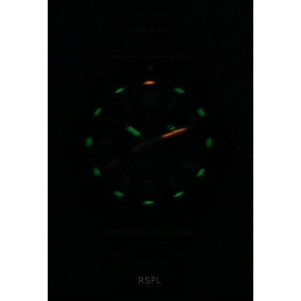 Reloj Luminox Pacific Diver de acero inoxidable con esfera negra y cuarzo XS.3122 200M para hombre