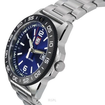 Luminox Pacific Diver - Reloj de cuarzo XS.3123 con esfera azul y acero inoxidable para hombre, 200 m