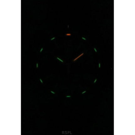 Reloj cronógrafo Luminox Pacific Diver con correa de caucho y esfera negra de cuarzo XS.3155 200M para hombre